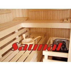 Lezanki do sauny- BLAT bez pionowej osłony (afrykańska samba/ abache)